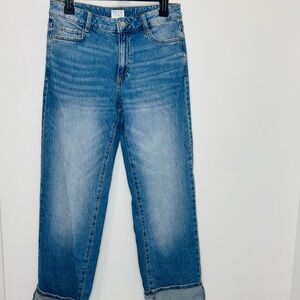 Time and Tru Light Blue Ankle Jeans